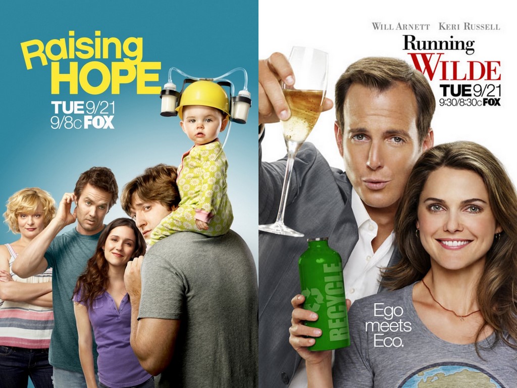 Raising Hope, “Dead Tooth” and Running Wilde, “Into the Wilde”